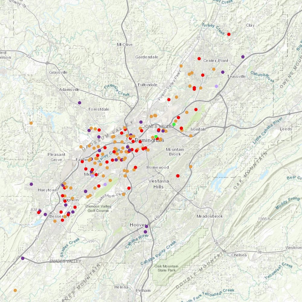 Map Alabama News