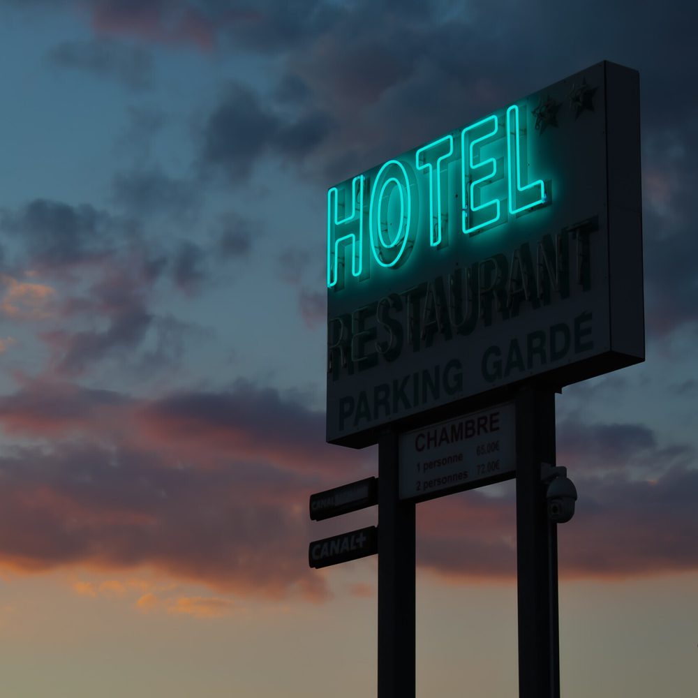 hotel neon sign Alabama News
