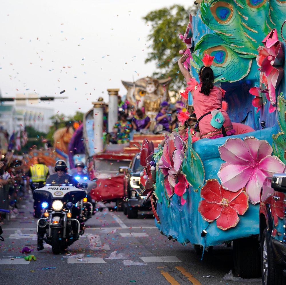 Mardi Gras in Mobile. AP Photo/Gerald Herbert Alabama News