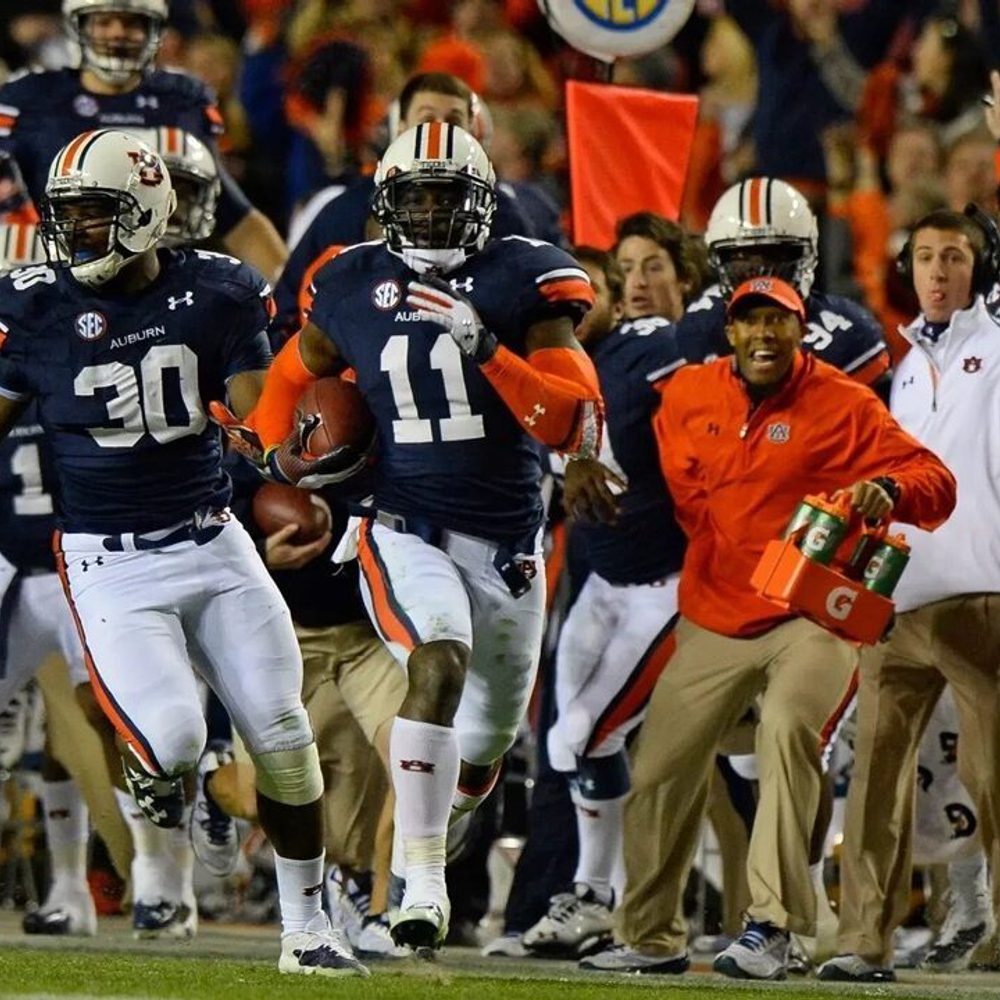 Auburn football chris davis kick six Alabama News