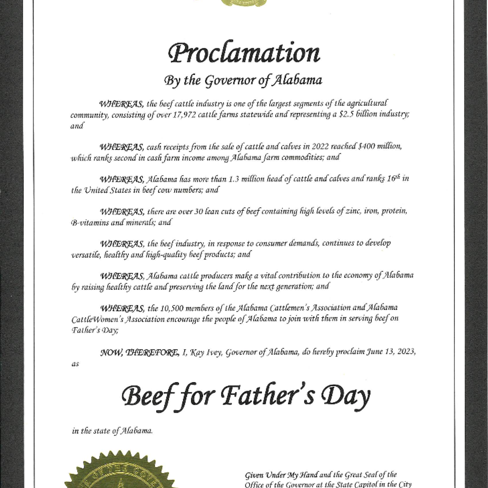 Proclamation Alabama News