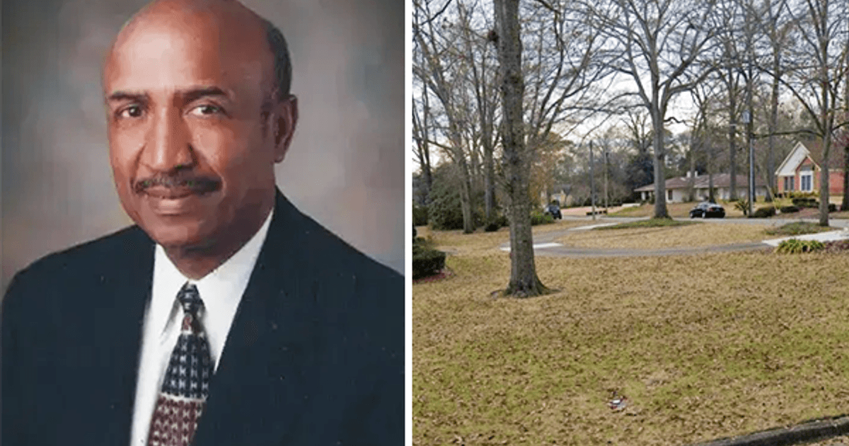 Why does the City of Montgomery own Joe Reed's front yard?