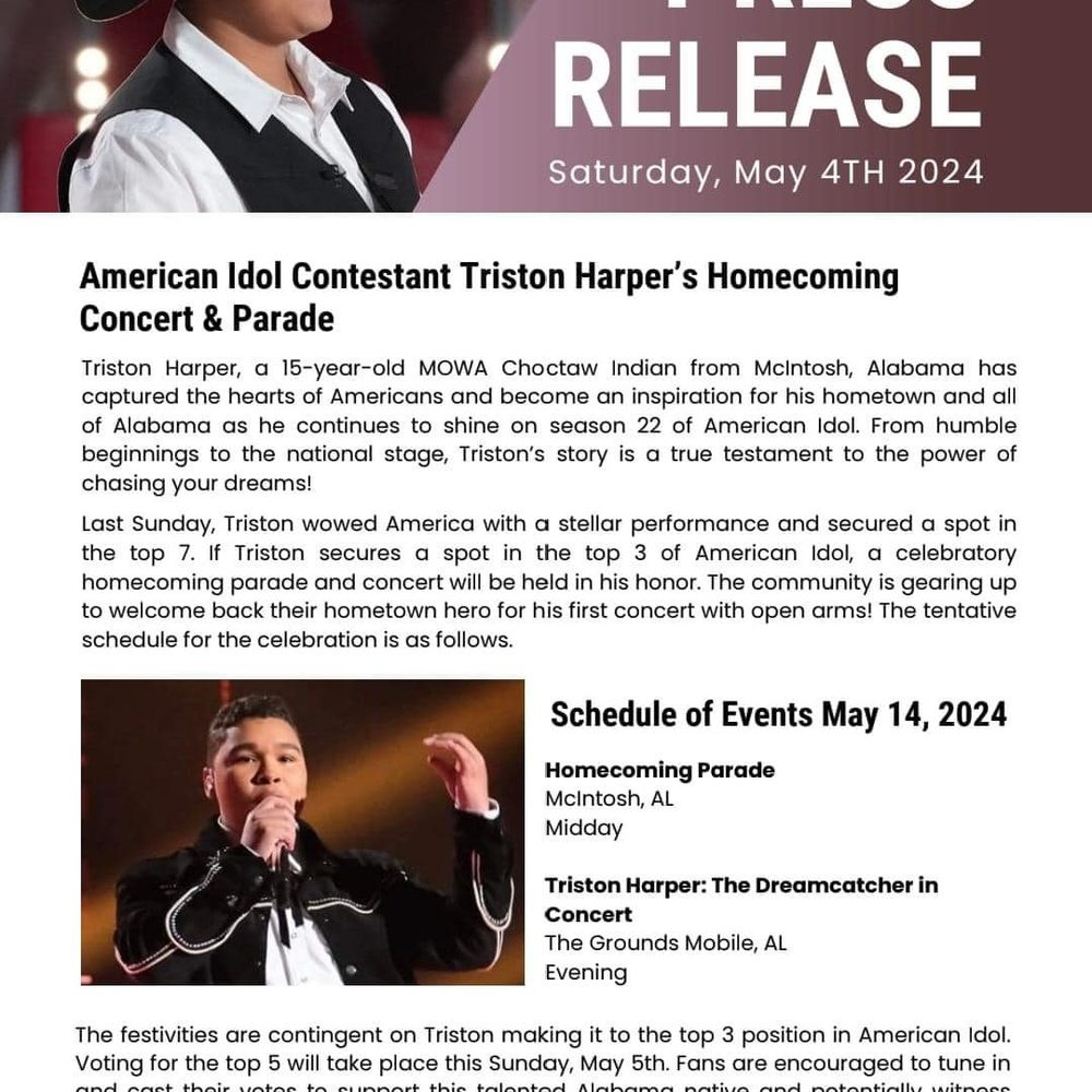Tristonrelease Alabama News