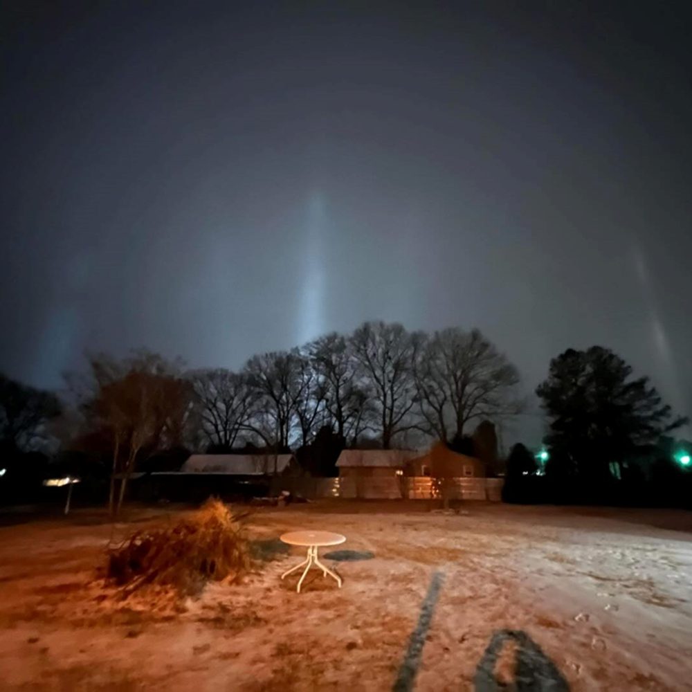 Winter Storm Lights Alabama News