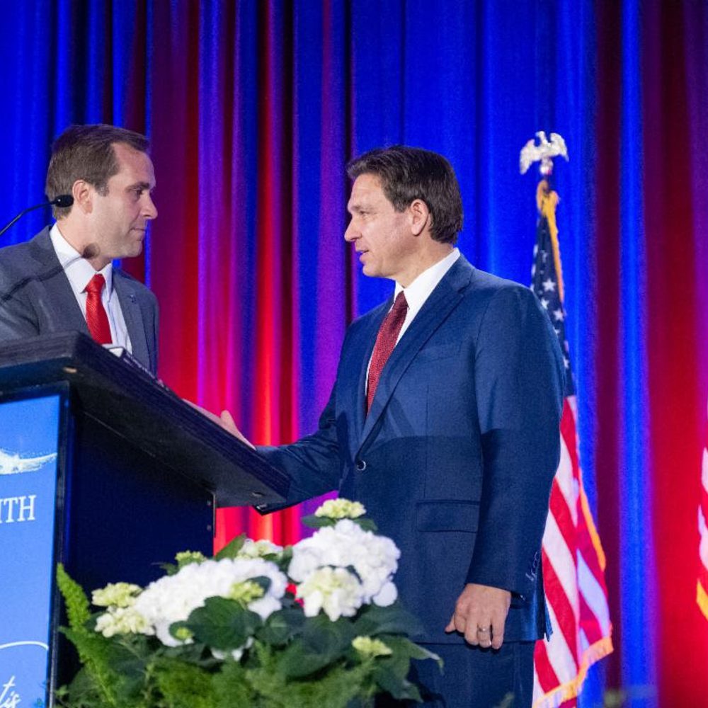 John Wahl and Gov. Ron Desantis Alabama News