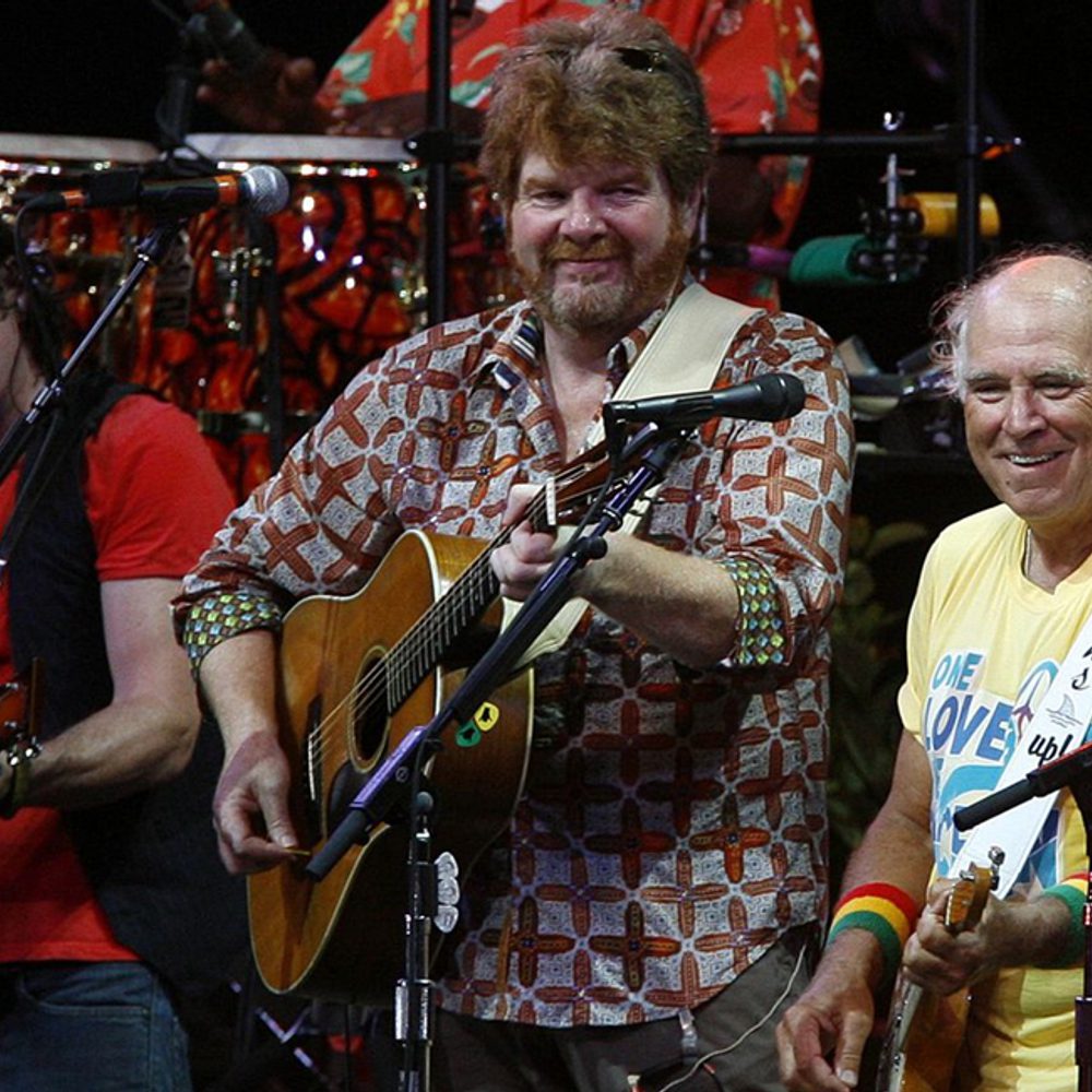 Will Kimbrough, Mac McAnally, Jimmy Buffett. Photo: Lawrence Specker Alabama News