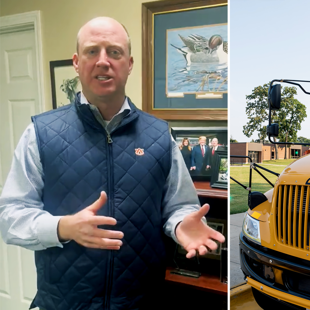 Will Ainsworth bus Alabama News